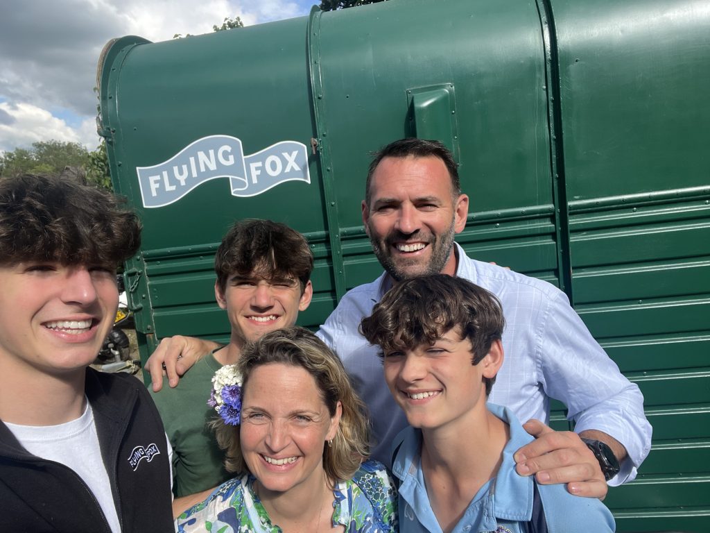 Flying Fox Coffee Crew at an event in Kent